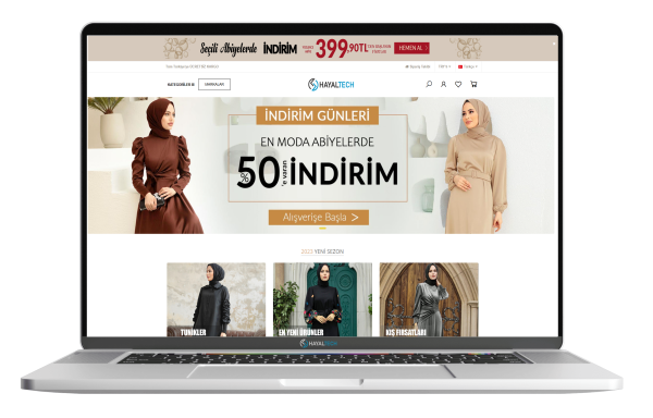 Tesettür Giyim E-Ticaret V28